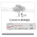 Casas del Bosque Carmenere Reserva Valle de Casablanca