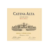 Catena Zapata Alta Malbec Historic Rows Mendoza