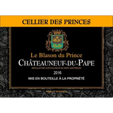 Cellier des Princes Châteauneuf-du-Pape Le Blason Du Prince