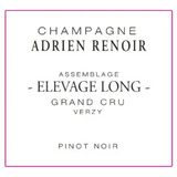 Champagne Adrien Renoir Champagne Grand Cru Brut Pinot Noir Elevage Long Assemblage Verzy