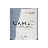 Champagne Gamet Champagne Brut Blanc de Noirs Rive Droite