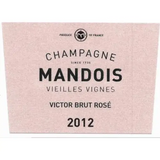 Champagne Mandois Champagne Brut Victor Vieilles Vignes Rose