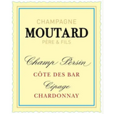 Champagne Moutard Père & Fils Brut Chardonnay Champ Persin Côte des Bar Cépage