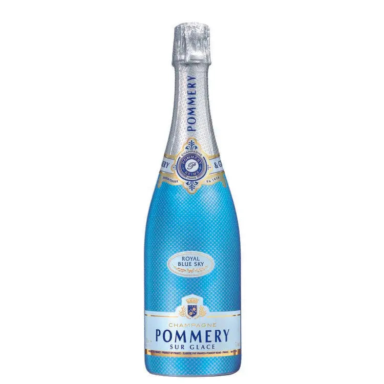 POMMERY  BLUE SKY シャンパン 750ml 2本セット Champagne Pommery Dry Royal Blue Sky Sur Glace – Grand Wine Cellar