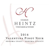 Charles Heintz Vineyards Pinot Noir Valentina Sonoma Coast 2014
