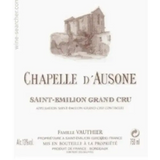 Château Ausone Chapelle d’Ausone Saint-emilion 2012