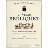 Château Berliquet Saint-Émilion Grand Cru Classé 2016