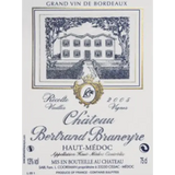 Château Bertrand Braneyre Haut Medoc 2010