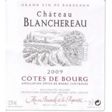 Chateau Blanchereau Côtes de Bourg