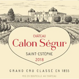 Château Calon-Ségur Saint-Estèphe 3ème Grand Cru Classé 2018
