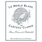 Château Clarke Le Merle Blanc de Château Clarke Bordeaux 2019