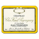 Château Clos Haut Peyraguey Sauternes 1er Cru Classe 2016