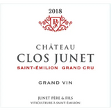 Château Clos Junet Saint-emilion Grand Cru 2018