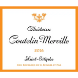 Chateau Coutelin-Merville Saint-Estephe Cru Bourgeois 2016