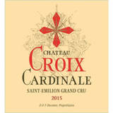Château Croix Cardinale Saint-Émilion Grand Cru 2018
