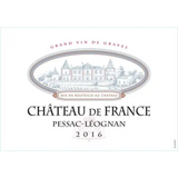 Château de France Pessac-Léognan 2016