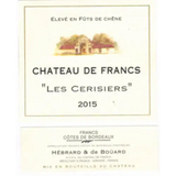 Château de Francs Les Cerisiers Côtes de Bordeaux Francs