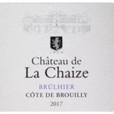Château de la Chaize Côte de Brouilly Brûlhier