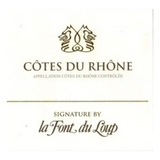 Chateau de la Font du Loup Cotes du Rhone Signature Blanc