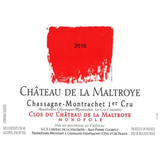 Chateau de la Maltroye Chassagne-Montrachet 1er Cru Clos du Chateau de la Maltroye Monopole 2018