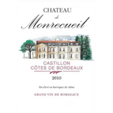Château de Monrecueil Castillon Côtes de Bordeaux 2010