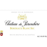 Chateau de Parenchere Bordeaux Blanc Sec