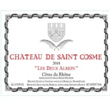Chateau de Saint Cosme Côtes du Rhône Les Deux Albion Rouge