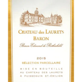 Château des Laurets Baron Selection Parcellaire 2015