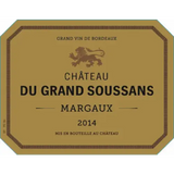 Chateau du Grand Soussans Margaux 2019