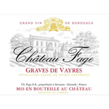Château Fage Graves de Vayres Rouge