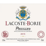 Château Grand-Puy-Lacoste Lacoste Borie Pauillac