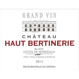 Château Haut Bertinerie Blaye Côtes de Bordeaux
