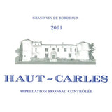 Château Haut-Carles Fronsac 2010