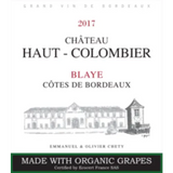 Château Haut Colombier Blaye Côtes de Bordeaux