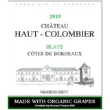 Château Haut Colombier Blaye Côtes de Bordeaux Blanc