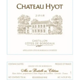 Château Hyot Castillon - Côtes de Bordeaux