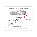 Chateau La Grange Clinet Cotes de Bordeaux Reserve