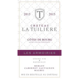 Chateau La Tuiliere Côtes de Bourg Les Armoiries 2015