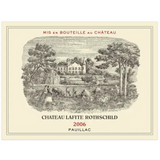 Château Lafite Rothschild Pauillac 1er Grand Cru Classe 2006