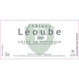 Chateau Leoube Cotes de Provence Rouge de Leoube