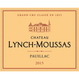 Château Lynch-Moussas Pauillac 5ème Grand Cru Classé 2015