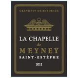 Château Meyney La Chapelle de Meyney Saint-Estèphe