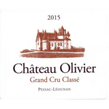 Chateau Olivier Pessac-Leognan Grand Cru Classe De Graves 2015