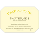 Chateau Piada Sauternes