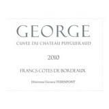 Chateau Puygueraud Francs Cotes de Bordeaux Cuvee George