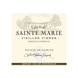 Chateau Sainte-Marie Bordeaux Superieur Vieilles Vignes
