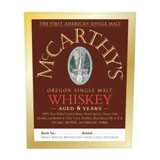 Clear Creek 6 Years Old McCarthy’s Oregon Single Malt Whiskey