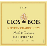 Clos du Bois Buttery Chardonnay Rich & Creamy 2020