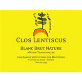 Clos Lentiscus Penedes Blanc Brut Nature Methode Traditionelle