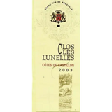 Clos Les Lunelles Côtes de Castillon 2012